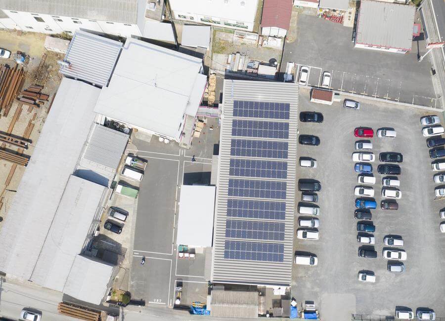 Ibaraki, Japan / PV commercial Rooftops